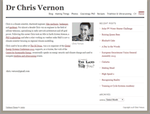 Tablet Screenshot of chrisvernon.co.uk